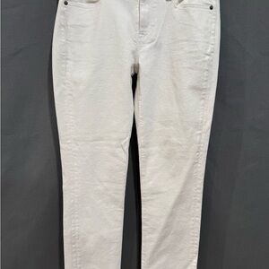 J. Crew‎ Women's Cream Straight Leg Jeans size 31